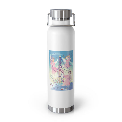 Angelic Revelry Copper Vacuum Insulated Bottle, 22oz