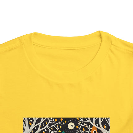 Night of the Trick-or-Treating Owlets Toddler Short Sleeve Tee
