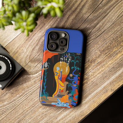 Mystic Oracle Phone Case – Sacred Glow & Eternal Grace
