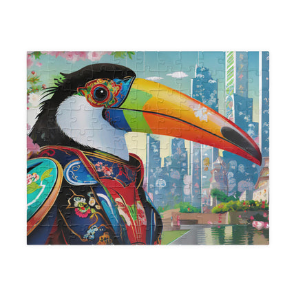Cyber Toucan Chic Puzzle (110, 252, 520, 1014-piece)