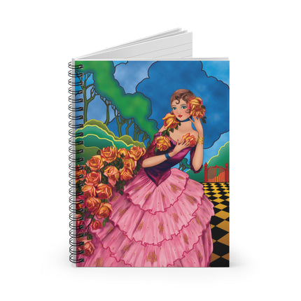 Enchanted Elegance by Bonora Degami Spiral Notebook - Ruled Line