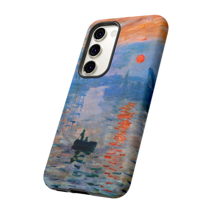 Sunrise by Claude Monet Phone Cases