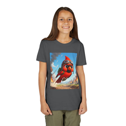 Cardinal Dive Bomber Youth Short Sleeve Tee