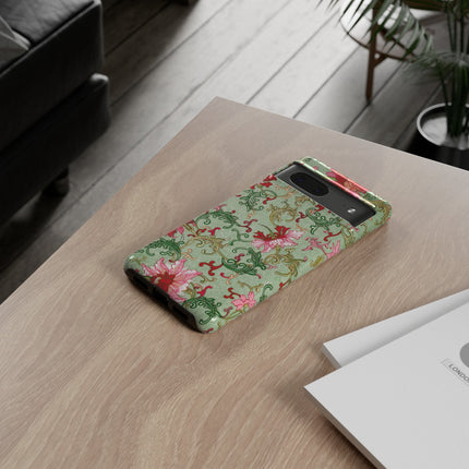 Flower Illustration by Owen Jones Phone Cases