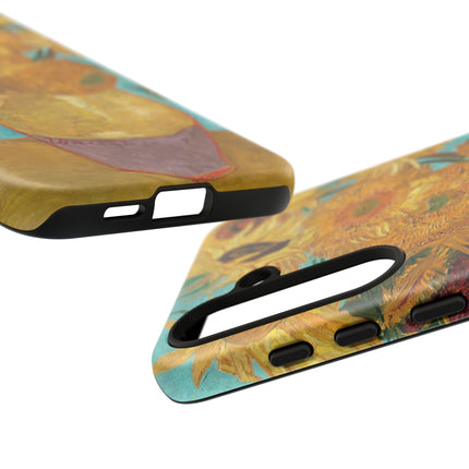 Vase with Twelve Sunflowers by Vincent Van Gogh Phone Cases