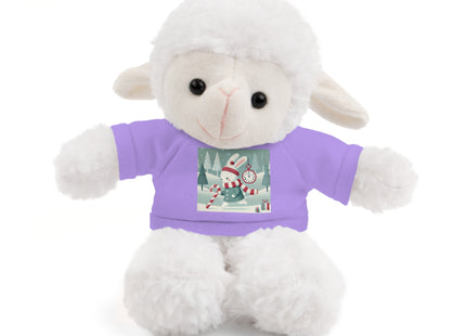 Candy Cane Timekeeper Bunny Stuffed Animals with Tee