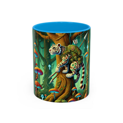 Silent Stripes Colorful Mugs (11oz, 15oz)