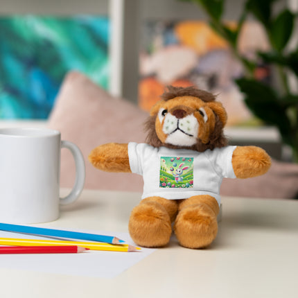 Easter Bunny Stuffed Animals with Tee