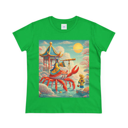 The Celestial Crab Navigator Cotton Tee