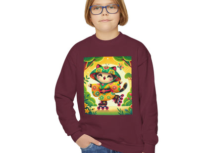 Firefly Dance on Wheels Youth Crewneck Sweatshirt