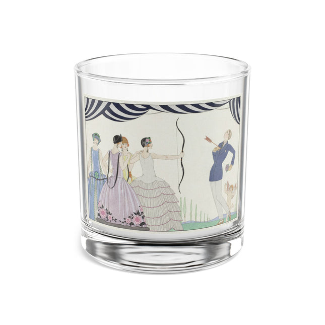 Visez au coeur, belles dames! by George Barbier Rocks Glass, 10oz