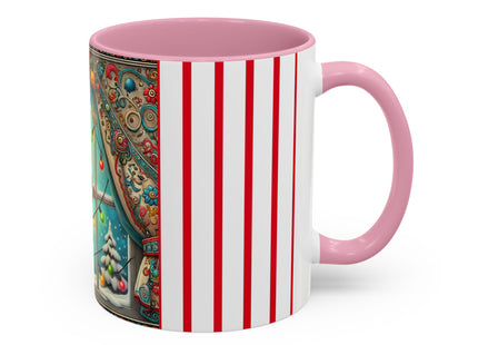 Mischief in Tinselland Colorful Mugs (11oz, 15oz)