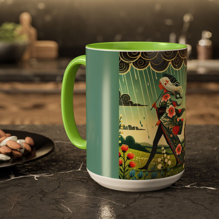 The Dragon Fairy’s Stride Colorful Mugs (11oz, 15oz)