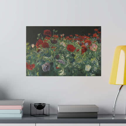 Poppies (A Study of Poppies for Carnation, Lily, Lily, Rose) by John Singer Sargent Matte Canvas, Stretched, 0.75"