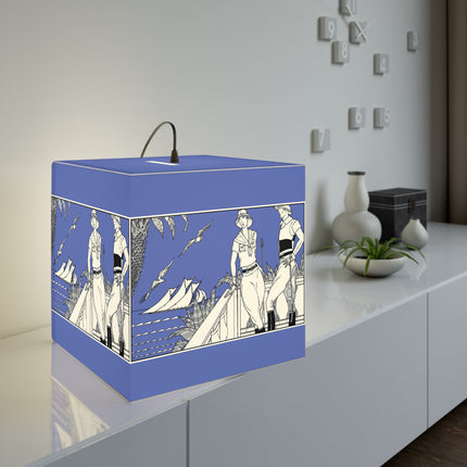 Coastal Elegance Light Cube Lamp