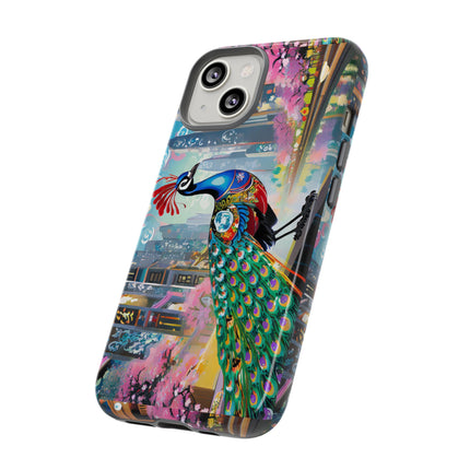 Techno Plumes Phone Cases