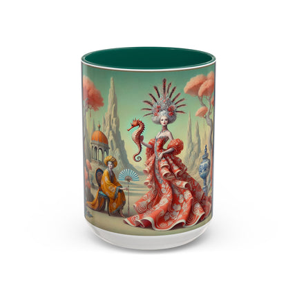 The Seahorse Court Colorful Mugs (11oz, 15oz)