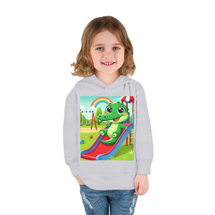 Playground Crocodile Joy Toddler Pullover Fleece Hoodie