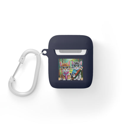 Kitten Scholars AirPods Case Cover