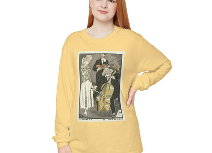 O Maitre el Relicario by Fernand Siméon Garment-dyed Long Sleeve T-Shirt