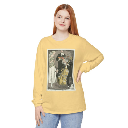 O Maitre el Relicario by Fernand Siméon Garment-dyed Long Sleeve T-Shirt