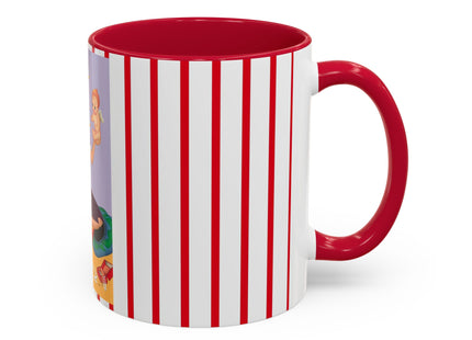 Art Deco Christmas Colorful Mugs (11oz, 15oz)