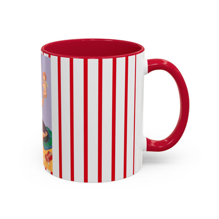 Art Deco Christmas Colorful Mugs (11oz, 15oz)