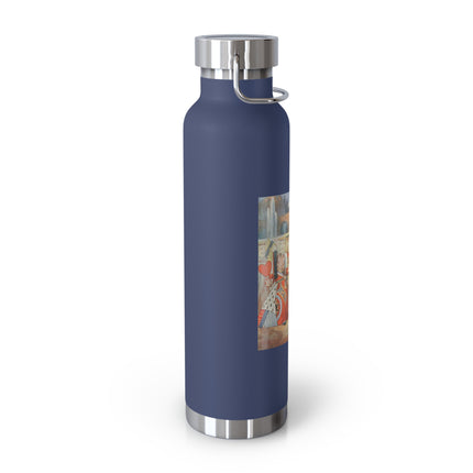 Off with her head! Off with— by Sir John Tenniel Copper Vacuum Insulated Bottle, 22oz