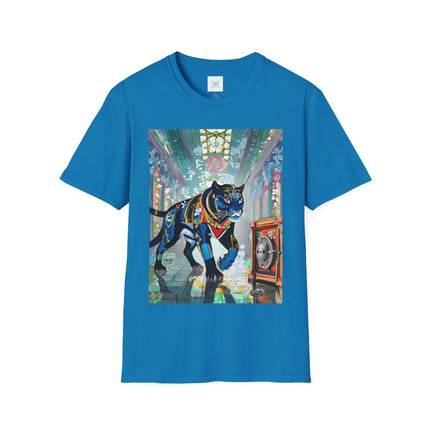 Cyber Panther's Hunt Softstyle T-Shirt