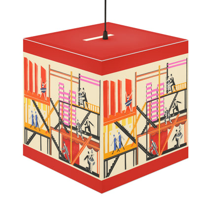 Maquettes de Théatre 4 by Alexandra Exter Light Cube Lamp