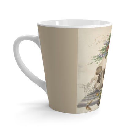 Vanitas Still Life by Herman Henstenburgh Latte Mug
