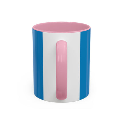 The Lady And The Moonlit Peak Colorful Mugs – Art Deco Alpine Garden Elegance