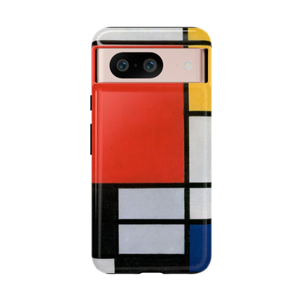 Composition with Red, Yellow, Blue, and Black by Piet Mondrian Phone Cases