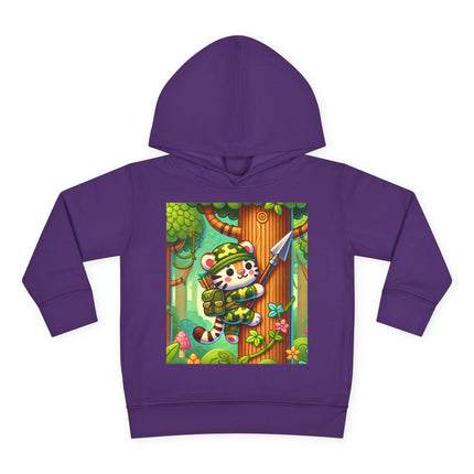 Stealthy Stripes Toddler Pullover Fleece Hoodie