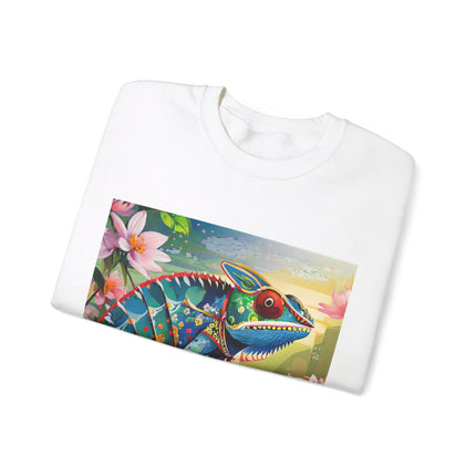 Camouflage Chameleon Unisex Heavy Blend™ Crewneck Sweatshirt