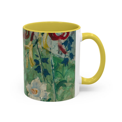 Flowers by August Babberger Colorful Mugs (11oz, 15oz)