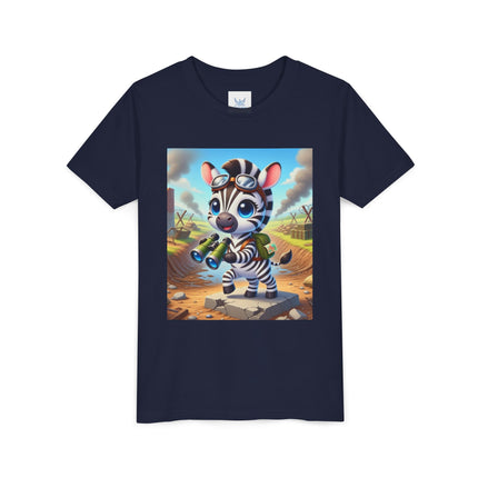 Zebra Lookout Youth Short Sleeve Tee