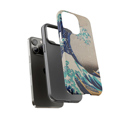 The Great Wave off Kanagawa by Katsushika Hokusai Phone Cases