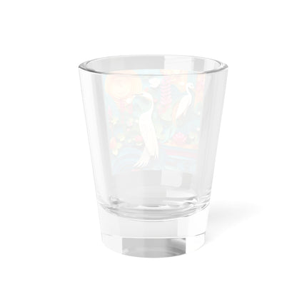 Elegant Egret Oasis Shot Glass, 1.5oz