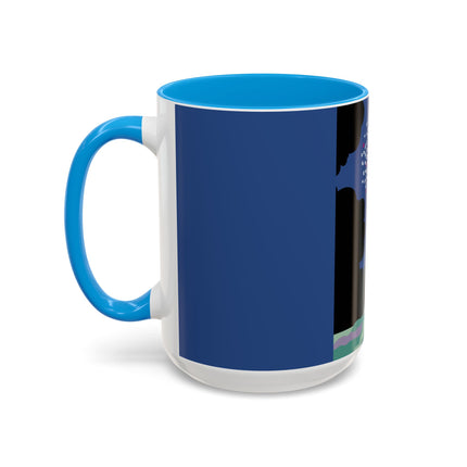 Butterfly Enchantress Colorful Mugs – Ethereal Art Deco Magic & Transformation