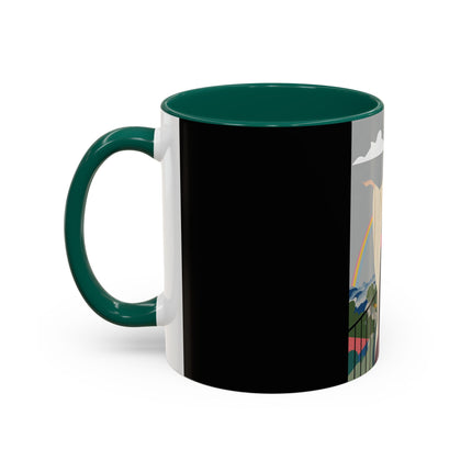 Rainbow Reverie Colorful Mugs – Elegant Renewal & Serene Beauty