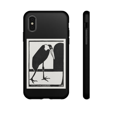 A Lame Marabou by Samuel Jessurun de Mesquita Phone Cases