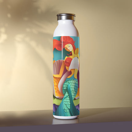 Charming Mermaid Slim Water Bottle
