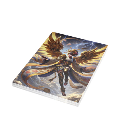 Valkyrie Descending Through Storm Postcards (envelopes included) - Bundles of 10, 30, 50 Pieces