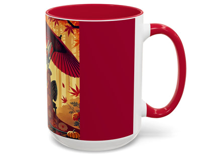 Theatrical Harvest Rabbit Colorful Mugs (11oz, 15oz)