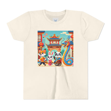 Lantern Street Dragon Parade Youth Short Sleeve Tee