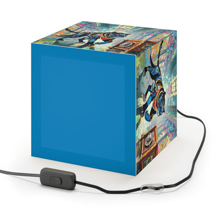 Cyber Panther's Hunt Light Cube Lamp