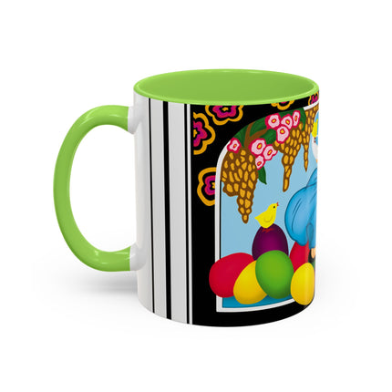 Blooms and Chicks Colorful Mugs (11oz, 15oz)