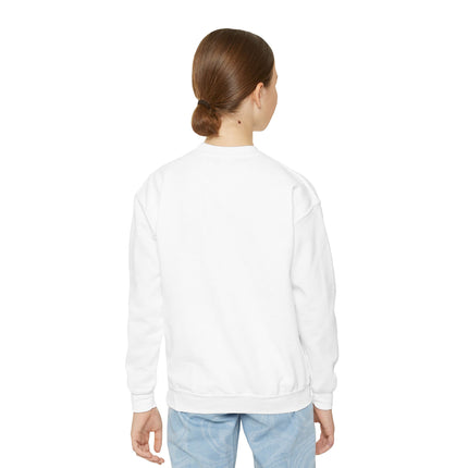 Safari Friends on the Move Youth Crewneck Sweatshirt – Adventure, Friendship & Playful Energy