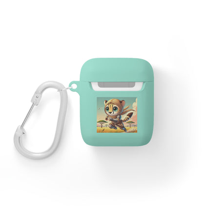 Savanna Sprint – Swift Cheetah Adventure AirPods and AirPods Pro Case